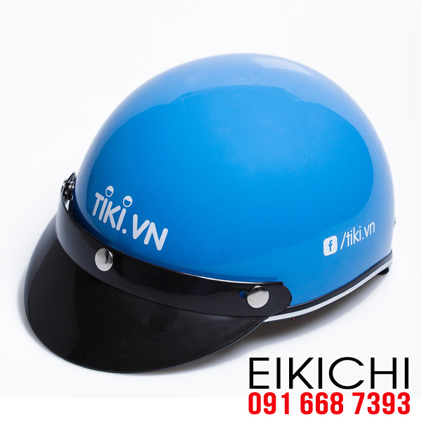 Tiki làm mũ bảo hiểm tặng khách hàng đối tác và nhân viên
